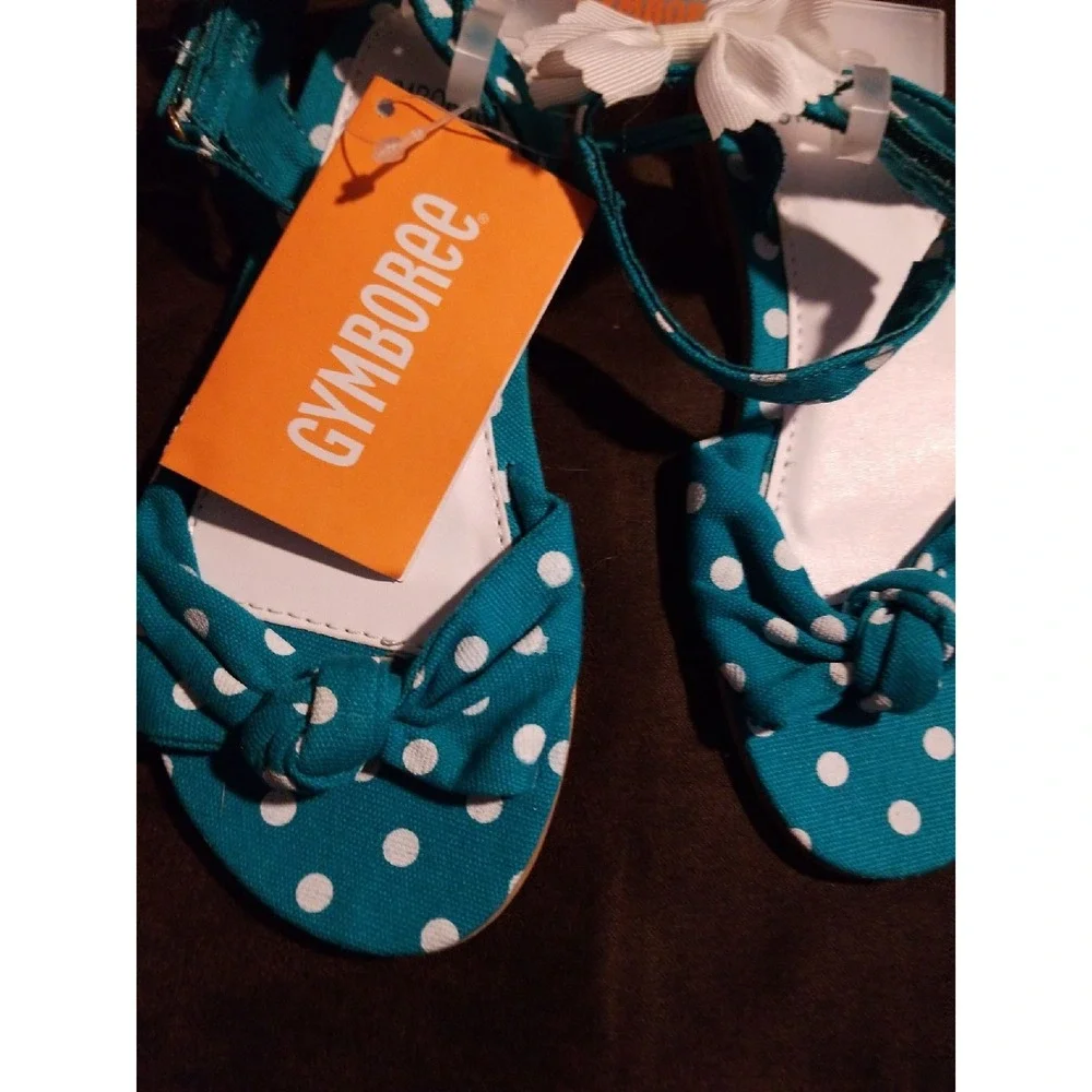 Gymboree sunny citrus sandals‎ size 11 nwt